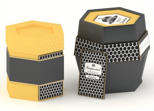 Работа № 24 в проекте «Эксклюзивная упаковка для экспортного мёда высшего качества»